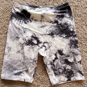 Biker Shorts for Women High Waist Print 7" Yoga Shorts Workout Cycling Pants